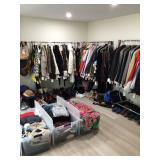 Clothing, shoes, hats, handbags 