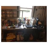 Extension ladders, shepherd hooks 