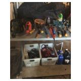 Extension cords, hedge cutters 