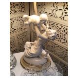 Royal Worcester? Figural lamp