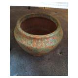 Burley winter art pottery 