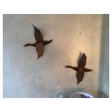 MCM wood n metal ducks