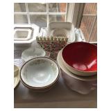 Serving ware, menorah