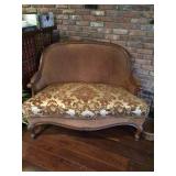 2 tone settee 37”x54”x40” H