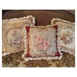Needlepoint pillows 