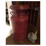Antique milk can/ Newark,NJ