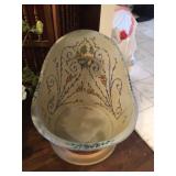 Metal handpainted Childs bathtub 