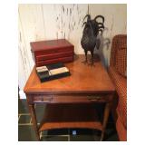 Wooden side table