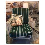 Metal rocking patio chair 