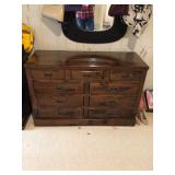 Wood dresser 19”x48”x31” H