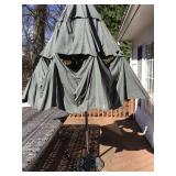 Patio umbrella, comes with set