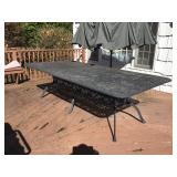 Patio table 48”x101”x29” H 
