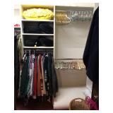 Clothing, pillows 
