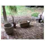Cement pots