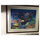Corona del Mar Newport Beach Spyglass Hill Leroy Neiman American Bald Eagle