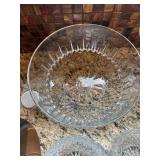 ARCOROC France Round Clear Starburst Glass Bowl