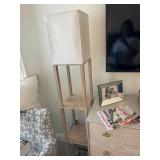 standing lamp w/storage