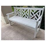 outdoor bench