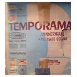 Temporama Dinner 4 piece place setting (IN BOX)        8 Available