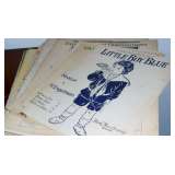 Vintage Sheet Music