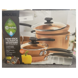 Endure Non-Stick Scratch Resistant 8 Piece Cookware Set