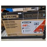 Lifetime 44" impact backboard basketball hoop set 