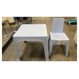 RESOL Square Julieta Kids Table & Chairs