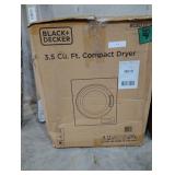 Black + Decker Compact Dryer