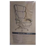 COLAMY Leather  Office Chair w/ Footrest