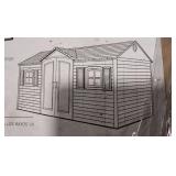 Lifetime 15 ft. x 8 ft. Resin Outdoor Garden Shed