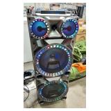 beFree 2x10" Wireless rechargeable Party Speaker