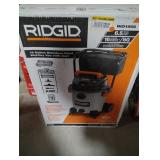 Ridgid 16 gallon stainless steel wet/dry vac with cart 