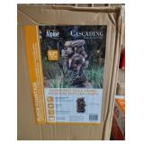 Tiered Rock Waterfall Fountain