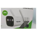 REVO Smart Wire-Free Battery Full-HD Bullet Camera w/ Solar Panel