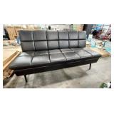 Fold-Down Sofa with Electric and USB Charging Outlets