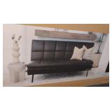 Felix High Performance Faux Leather Convertible Sofa