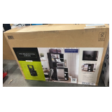 The Organization Station with Mini Refrigerator & Microwave Storage