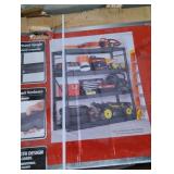 Husky 4-shelf industrial steel shelving