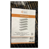 Trinity Basics 5-Tier Wire Shelving Rack w/Wheels