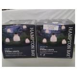Hampton Bay Plug-In String Lights- 10ft