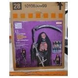 12 ft. Grave and Bones LED levitating reaper