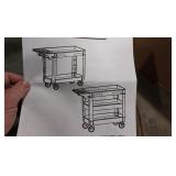 Tuffion Black Rolling Tool Cart