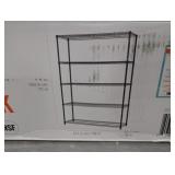 Trinity indoor/outdoor 5-shelf storage rack