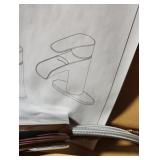 Elkay bathroom sink faucet with waterfall spout