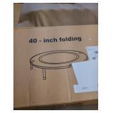 40 inch folding trampoline 