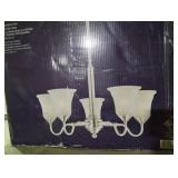 Commercial Electric 5-light chandelier