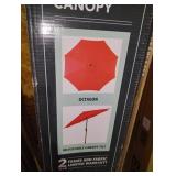 Hampton Bay 9 foot umbrella 