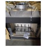 Majestic Fireplaces SHR series wood burning fireplace