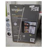 Whirlpool 3.1 Cu Ft Mini Refrigerator Stainless Steel 