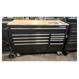 Husky Modular Tool Storage 52 in. W Standard Duty Black Mobile